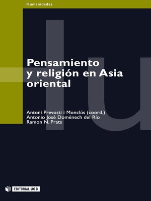 cover image of Pensamiento y religión en Asia oriental